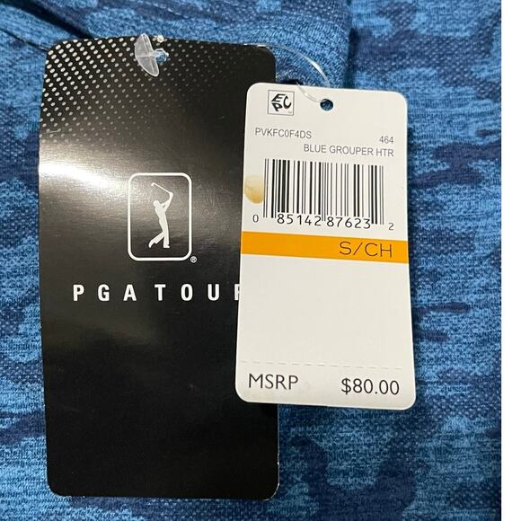 PGA Tour Men's Lux Touch Camo Print Performance Activewear Golf Hoodie Small - Picture 12 of 14